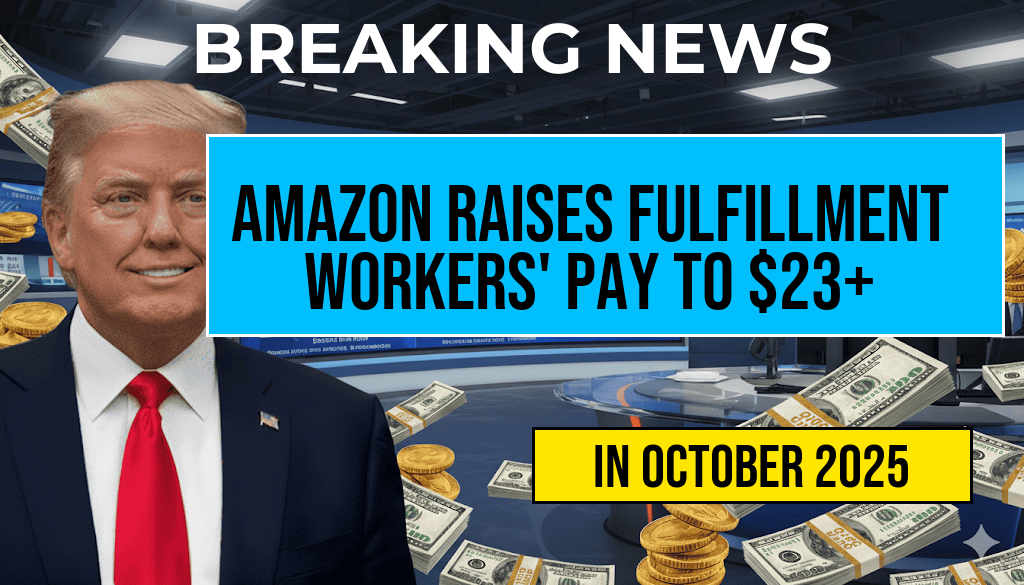 Amazon Invests $1.1 Billion, Raising Fulfillment Workers’ Average Pay to Over $23 per Hour.