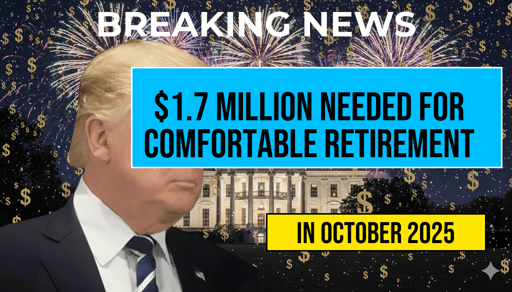 Americans Now Believe $1.7 Million Is Essential for a Comfortable Retirement