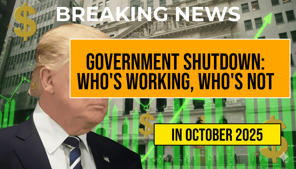 Government Shutdown Explained: Detailed Agency-by-Agency Breakdown of Who’s Working and Who’s Not, from Social Security and the IRS to Defense and the TSA.
