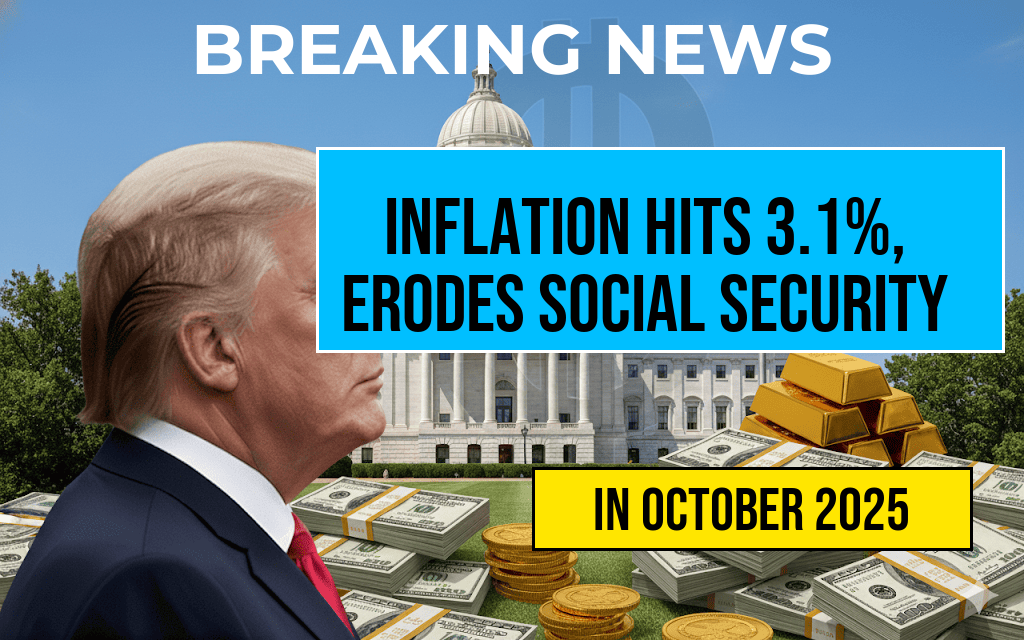 Inflation Soars to 3.1% Core CPI, Undermining Your $49 Social Security Increase.