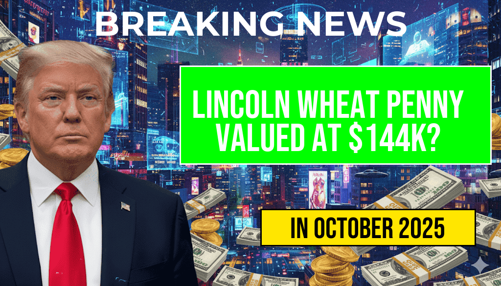 Lincoln Wheat Penny Worth $144K Still Circulating?