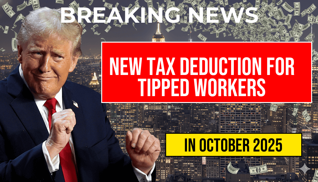New Tax Deduction for Tipped Workers: Claim Up to $25,000 in Reported Tips Beginning in 2025.