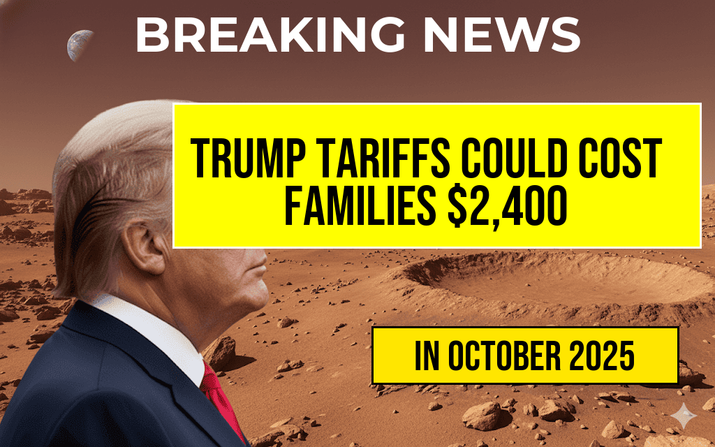 Trump Tariffs May Lead to $2,400 Annual Cost for Families: Analyzing the ‘Turbulence Tax’ Impact.